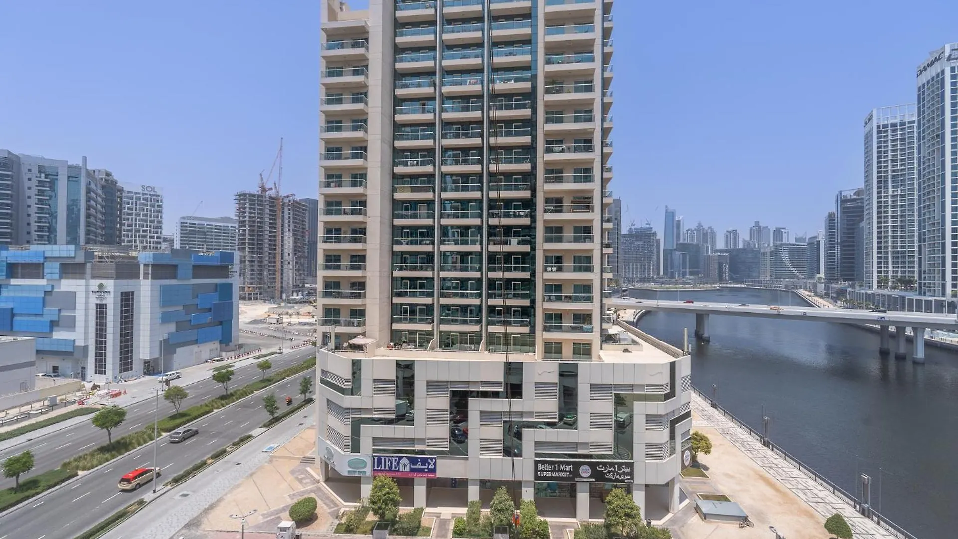 Simple Yet Special 1 Bed For 2 In Mayfair Tower Business Bay Apartman Dubaj Egyesült Arab Emírségek